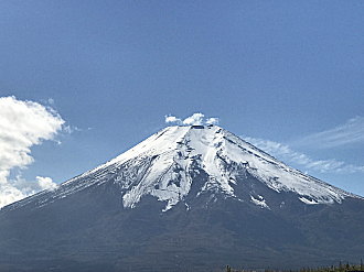 10月中旬の富士山